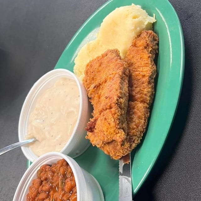 Pork Chop Dinner.