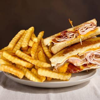 Turkey Bacon Melt Sandwich