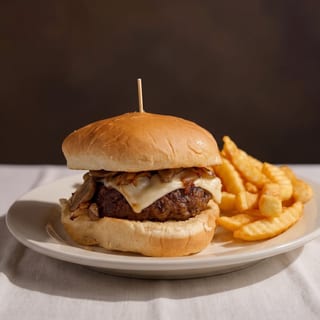 Mushroom & Swiss Burger