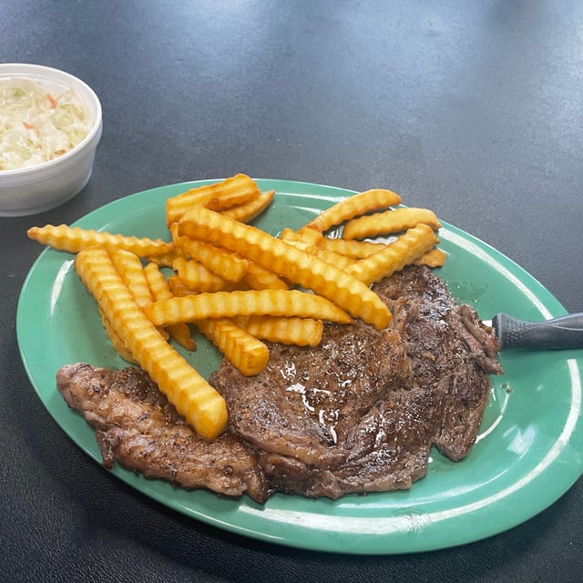 Ribeye Steak.