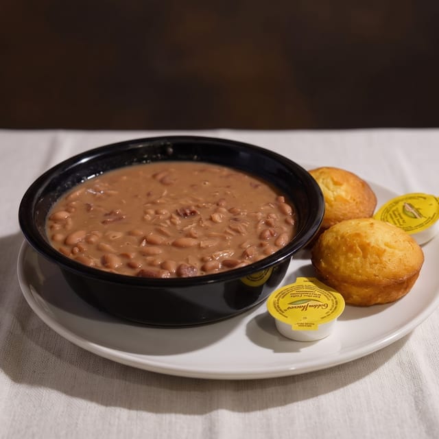 Pinto Beans & Cornbread.