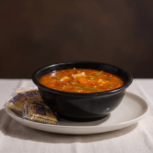 Vegetable Beef Soup.