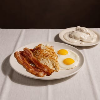 Two Eggs & Meat